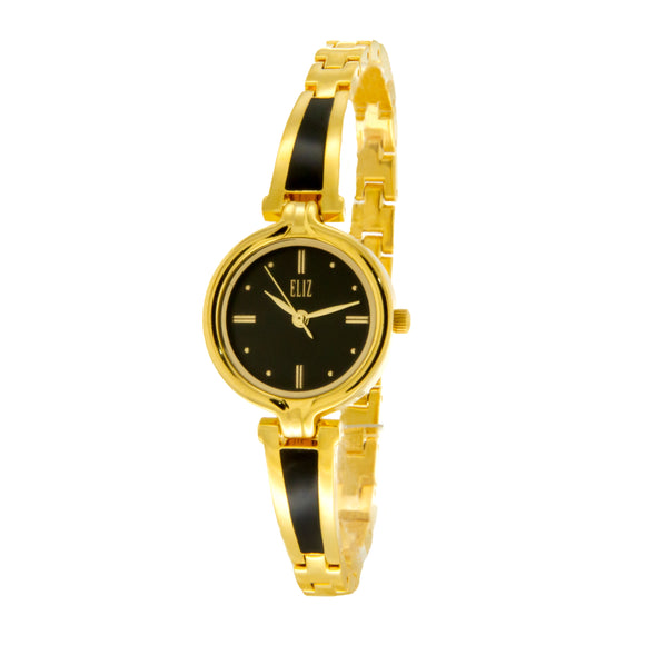 ELIZ ES8591L2GNG Gold SS Case Jewelry Bracelet Women's Watch