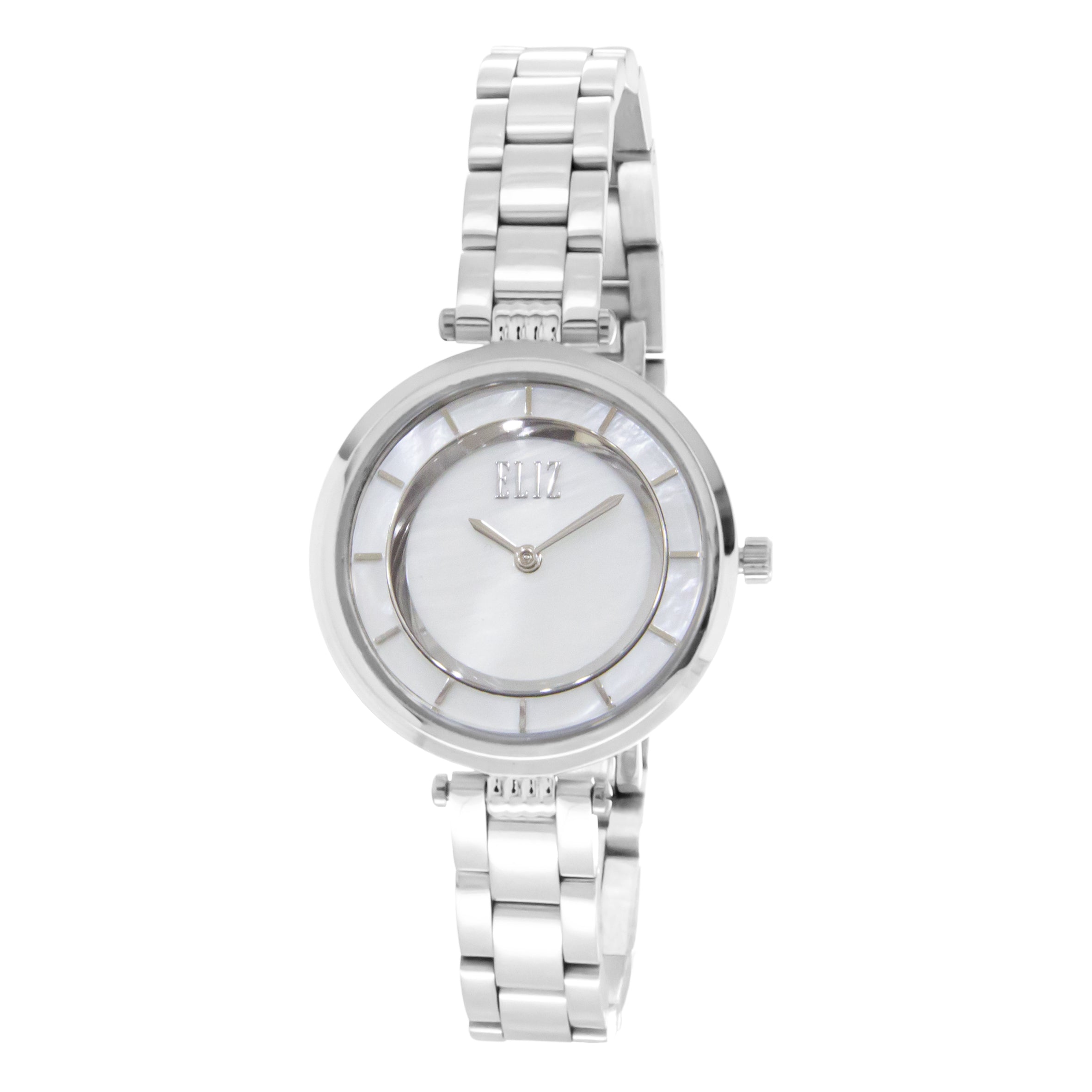 ELIZ ES8690L2SHS Stainless Steel Case and Band Women's Watch