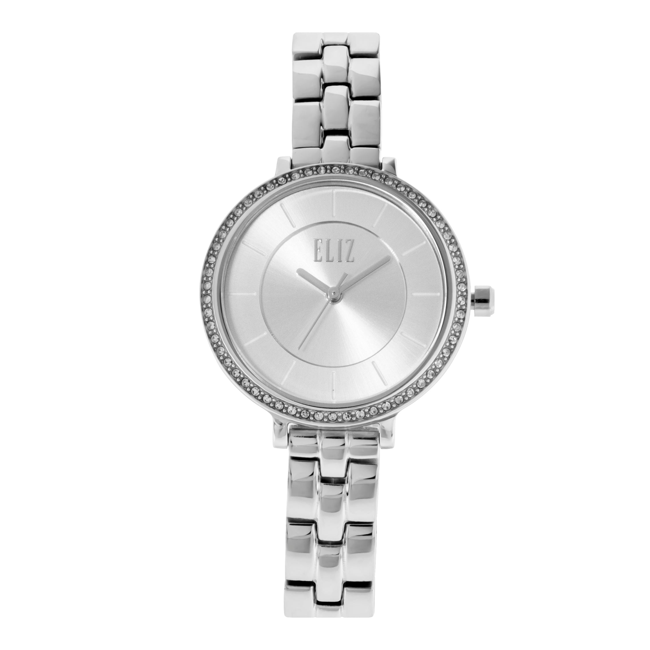 ELIZ ES8693L2SSS Stainless Steel Case and Band Women's Watch