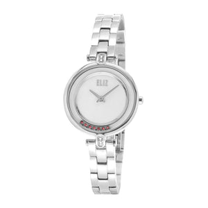 ELIZ ES8695L2SHS Silver SS Case and Bracelet Women's Watch