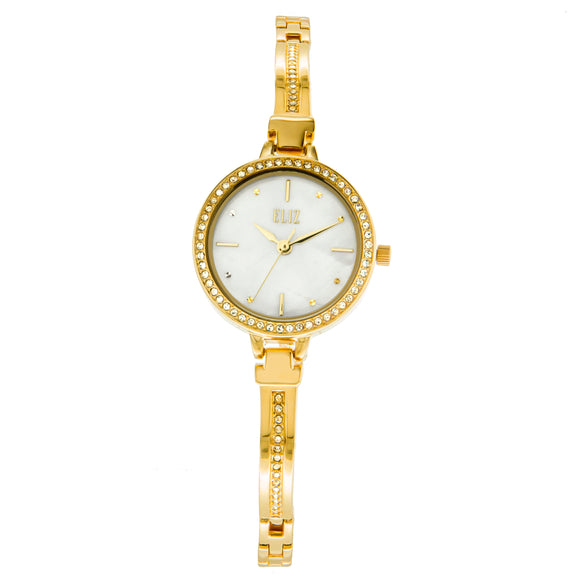 ELIZ ES8696L2GHG Gold Case Jewelry Bracelet Women's Watch