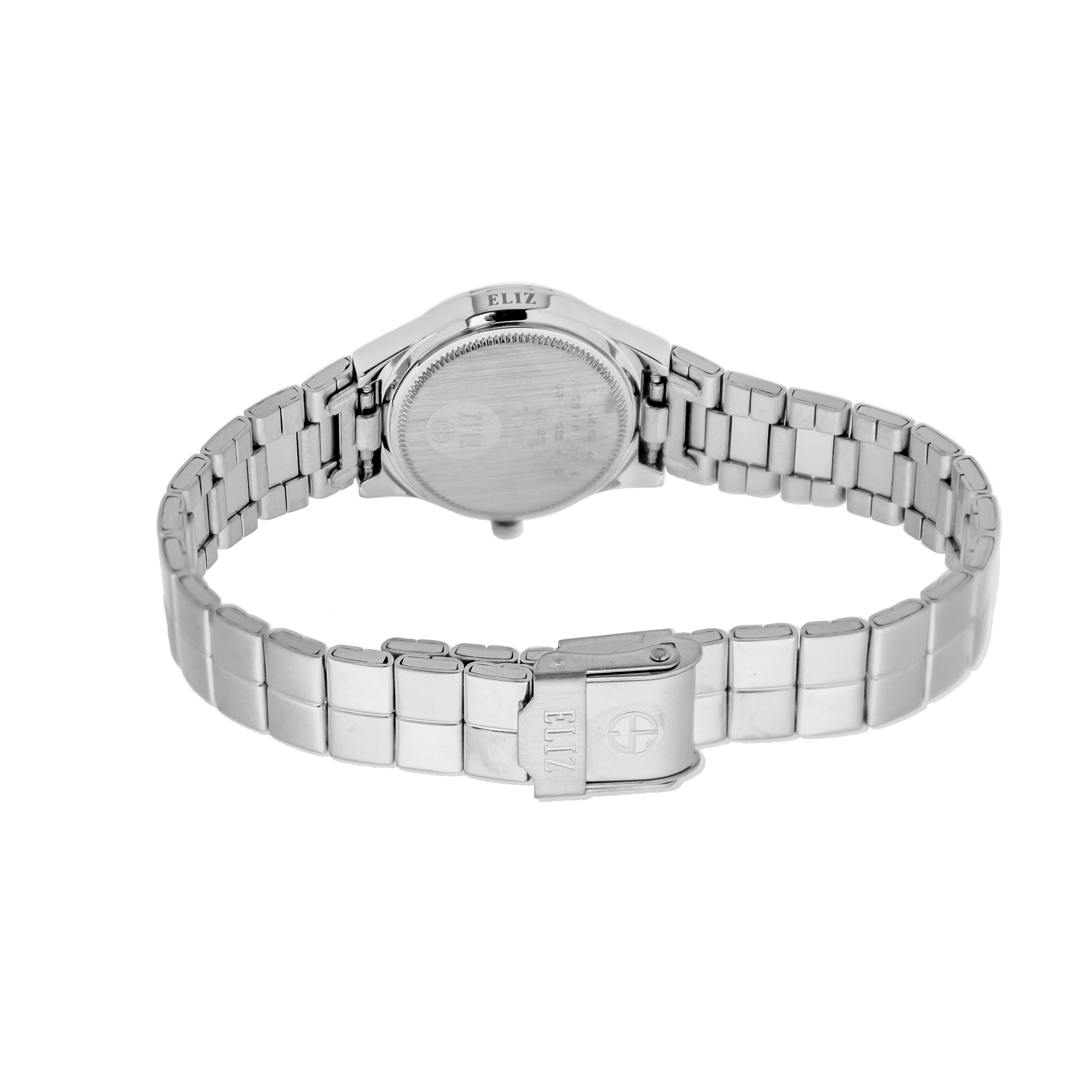 ELIZ ES8743L2SSS Silver SS Case and Band Women's Watch