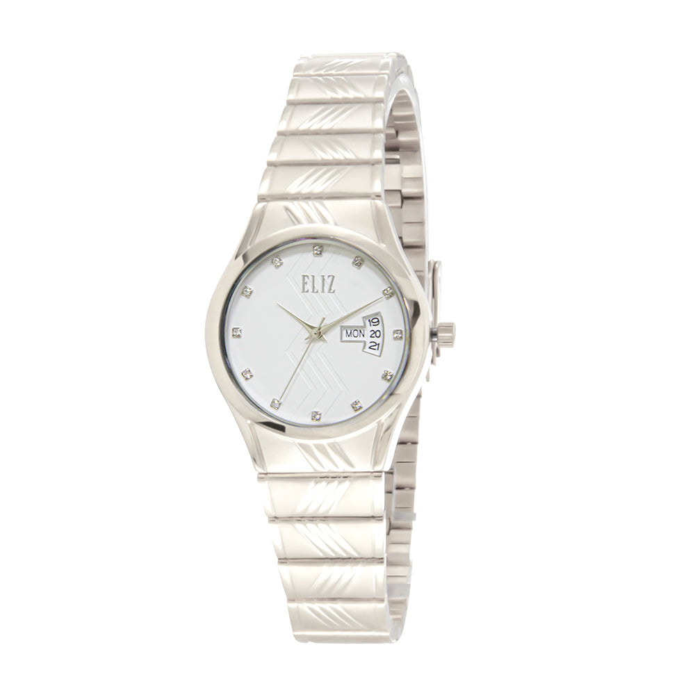 ELIZ ES8705L2SSS SS Case and Band Women's Watch