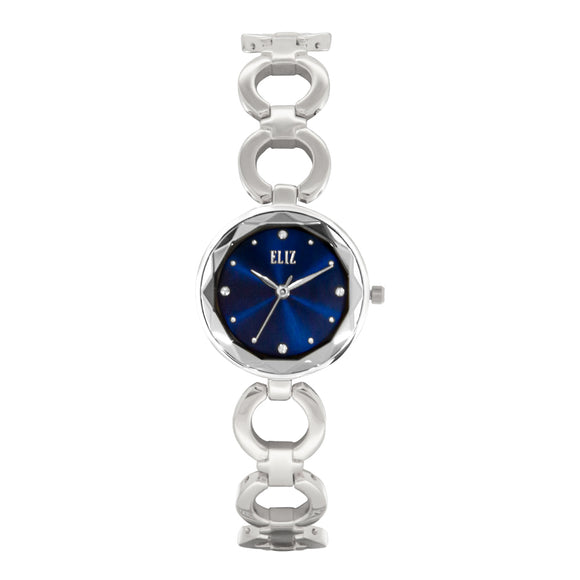 ELIZ ES8806L2SBS Metal Case Bracelet Women's Watch - Front