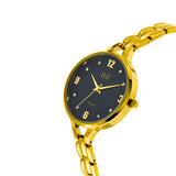 ELIZ Iris ES8719L2GNG Gold Case and Jewelry Bracelet Women's Watch