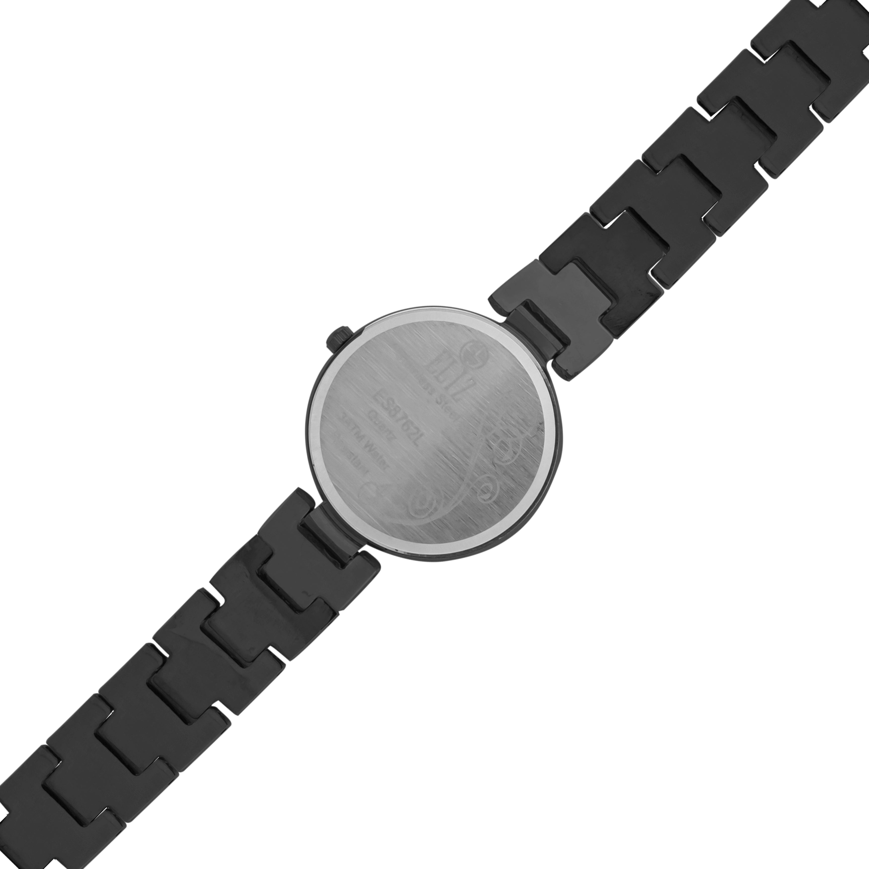 ELIZ ES8762L2NNN Metal Case and Bracelet Women's Watch - Back