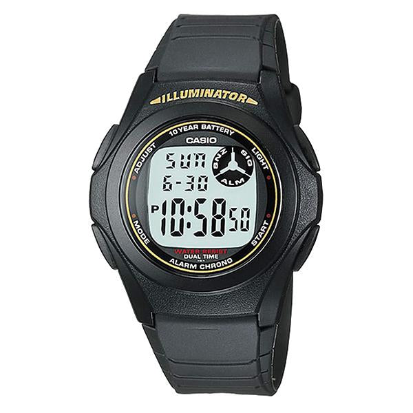 Casio Illuminator Digital Watch - F200W-1A