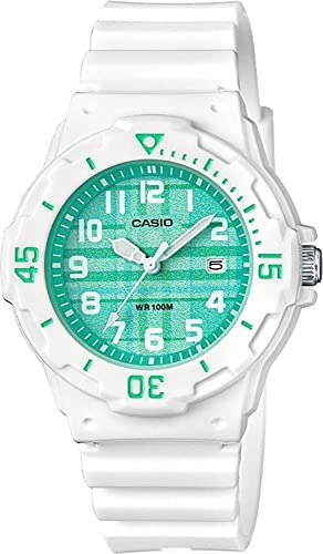 CASIO LRW-200H-3CVDF White Resin Case and Band Women's Watch