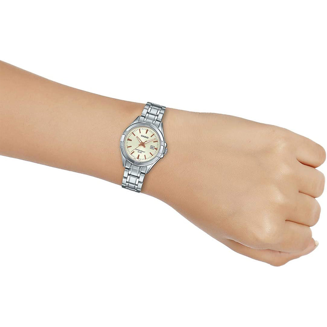 Casio LTP-1308D-9AVDF Stainless Steel Wrist Watch for Women