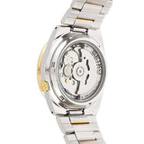 Seiko Men's White Dial Two-Tone Gold plated Stainless Steel Case & Band Automatic Movement Watch SNKE01K1SNKE04J1 2