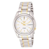 Seiko SNKL47J1 TT Gold Plated SS Case and Band Men's Watch