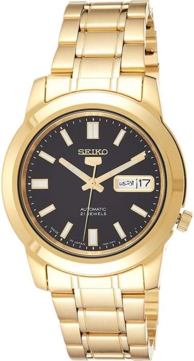 Seiko SNKK22J1 SS Caseback SS Band Men's Watch