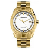 Adriatica Swiss Made Men's Gold Plated Watch - A8210.1113Q