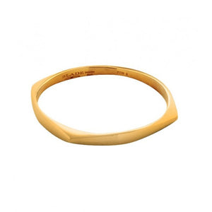 Blade Gold Stainless Steel Bangle