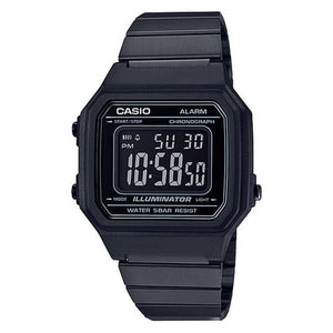 Casio Men's Black Dial Black Case and band Digital Watch B650WB-1BDF