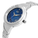 Eliz women's Blue Mother of pearl Dial stainless steel case and band analog watch ES8563L2SQS 2