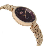Eliz Women's Purple Dial Rose Gold plated stainless steel case and Band Analog Watch ES8606L2RVR 2