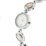 Eliz Women's White Mother of pearl Dial Stainless Steel Case Bracelet Band Watch ES8644L2SQS 2