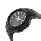 Eliz Unisex Black Dial Black Case and Polyurethane Band Digital and Analog Watch ES8665L8NNN 2