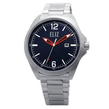Eliz Men's Blue Dial Stainless steel case and band Analog Watch ES8680G2SBS 1
