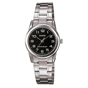 Casio Women's Black Dial Case and band Analog Watch LTP-V001D-1B