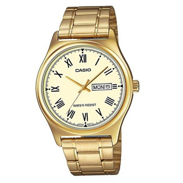 Casio gold plated online watch