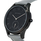 Bart & Melon Unisex Black Dial Leather Strap Watch - 15-NG013-2NNG 2