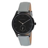 Bart & Melon Unisex Black Dial Leather Strap Watch - 15-NG013-2NNG 1